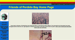 Desktop Screenshot of friendsofperdidobay.com